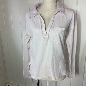 Women’s Free People Long Sleeve Collar Top Size XS